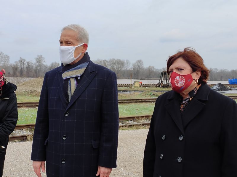 Podrška supervizora i Francuske ambasade obnovi Luke Brčko